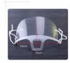Factory Wholesale Smile Transparent Mask Food Plastic Mask Ordinary Anti Fog Smile Mouth Mask, Reusable Restaurant Transparent Smile Plastic Clear Face Masks